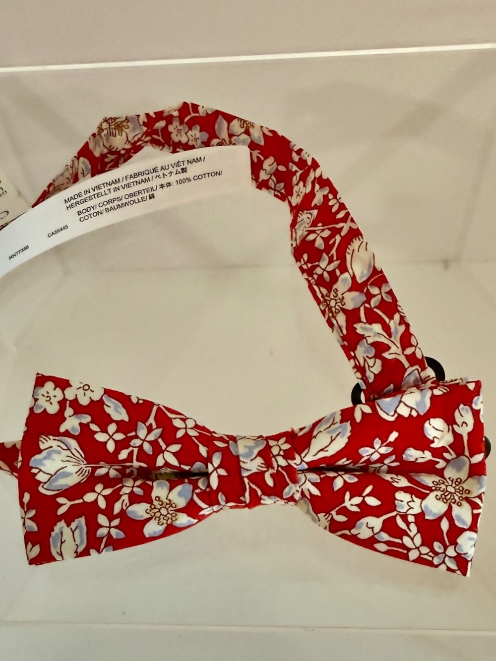NWT Crewcuts Liberty of London Floral Bow Tie boys Sunday wedding